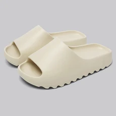 쿠쿠스토어 여름 해변 미끄럼 방지 EVA 슬리퍼 컴포트 부드러운 단독 베개 슬라이드 경량 두꺼운 플랫폼 홈, 03 40-41, 05 40-41, 1개