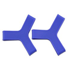 물갈퀴 고정 실리콘 스트랩 딥 개구리 링 핀 오픈 스쿠버다이빙 다이빙 토루프, 블루 M-XL(40-45)