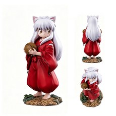 이누야샤 어린 시절 아기 이누야샤 피규어 PVC 애니메이션 굿즈 소장용 선물 15cm, 1개