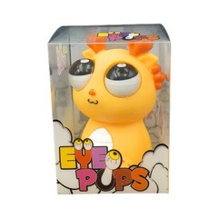 EYE POPS 瞪眼小菜蟲解壓玩具, 爆眼龍橙色盒裝, 1個