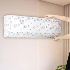 부직포 벽걸이형 에어컨 먼지방지 전체커버 기종호환 65x130, 토끼, 토끼