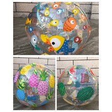 intex沙灘球 充氣沙灘球 海灘球 戲水玩具 洗澡玩具, 1個, 沙灘球圖案隨機, 沙灘球圖案隨機, 51cm