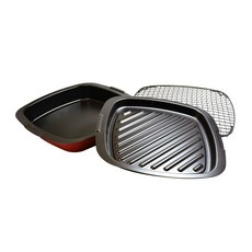 Sengoku Aladdin 4枚焼 專用方形烤盤組 AET-CO, 詳見包裝, 詳見包裝