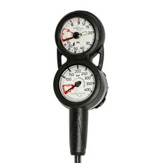 游龍潛水 SAEKODIVE 6300 潛水三用錶 (壓力 深度 指北針), Black