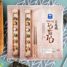 완도명가 두번구운김밥김10매 10봉, 없음, 24g, 10개