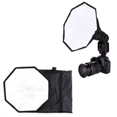[OB69]카메라 플래시 소프트박스 30cm 반사판 조명 스트로보, 본상품선택, 1개
