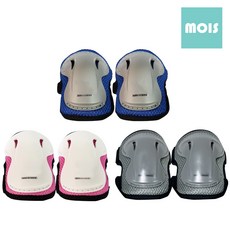 모이스 어린이 무릎보호대 양쪽 세트 유아 아동 보호장비 초등학생 인라인 킥보드 자전거 스케이트 충격흡수 안전장비, 1세트, 핑크