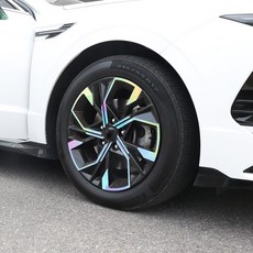 카우라 쏘나타 디엣지 휠 스티커 17인치 휠 튜닝 용품, 홀로그램