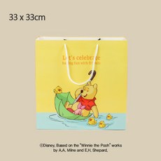Disney 迪士尼小熊維尼系列禮物袋, 1個, 禮物袋 雨傘, 1