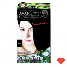 헤어스타일링 민들레 헤어 컬러 흑색 150g, 1