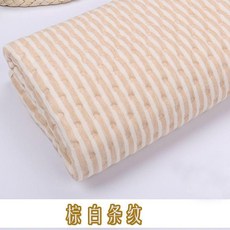 優選 彩棉隔尿墊姨媽墊成人護理墊大尺寸雙面防水可洗兒童寶寶防尿墊 副廠商品, 1個, 棕白條,90cm*70cm兩條裝