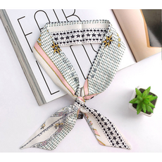 포인트 여사친 타이스카프 퀸 스카프 선물 프린 양면 쁘띠