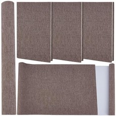 크라스피어 51 x 11 8 인치 책 바인딩 천 탄 패브릭 커버 표면 종이 지원 린넨 폴리에스터 앨범 스크랩북 아카이브 DIY 제본 보호대, Gray-5