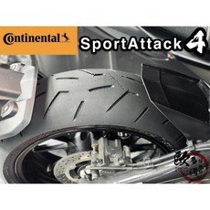 【大台南】歐多邁輪胎部 Continental 馬牌 運動攻擊者4 200/55-17 安裝 平衡 除臘 氮氣.工資另計, 1個