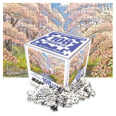 빨강머리앤 미니 큐브 직소 퍼즐 108조각, 1개, 약속, 108피스 1개, 약속, 108피스