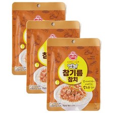 오뚜기 옛날참기름참치(파우치) 부침개 팬트리, 95g, 5세트