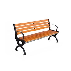 등받이긴의자 야외벤치 옥외 공원벤치 철제 광장 방부목 1.2m 수입 방부목 중량 주철 다리, 1.5m 수입 방부목 없음 중량 주철 다리