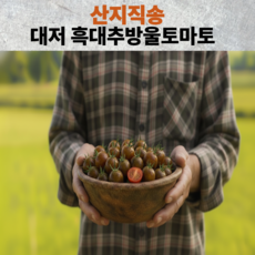 프리미엄 국내산 대저 흑대추 방울 토마토, 1개, 1kg