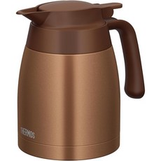 THERMOS 써모스 스테인리스 포트 1L 브라운골드 TTB-1001 BWG 보온 보냉 탁상용