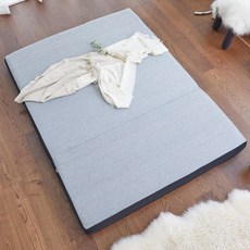 올폼 누베드 3단 접이식토퍼 매트리스 메모리폼 쾌적한 메쉬커버