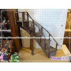 ︵House傢飾︵zakka鄉村復古風格木色五層階梯花架 花器【限量款/新發售】