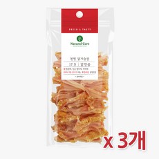 네츄럴코어 강아지 천연 건조간식, 닭연골, 40g, 3개