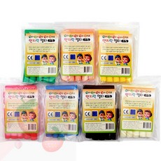 SB 칼라유토 멀티 리필용 8줄 조소재료, 흰색