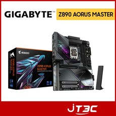 技嘉 GIGABYTE Z890 AORUS MASTER DDR5 主機板，支援PCIe 5.0，高速傳輸，穩定散熱, 1個