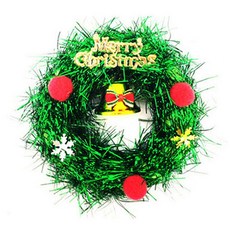 와이지통상 유니아트 DIY.064 4500 모루 크리스마스 리스 만들기 학습만들기재료, 본품