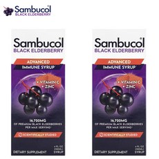 Sambucol Black Elderberry Advanced Immune 120ml 2개