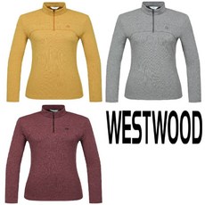 5층 웨스트우드 WESTWOOD 우먼 마운틴 멜란지 집업 티셔츠 (여자 가을 티) O3/312