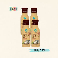 청정원 굴소스, 280g, 4개