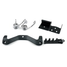 Sportster Chopper Custom 改裝單人坐墊支架-極限超快感, 1個, 電鍍銀