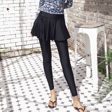 Veraf女款裙子防水緊身褲