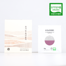 [미실란] 유기농 흑미통차 파우치, 1개, 12개입, 15g