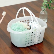이노마타 리프 목욕바구니 소 (일본 작은 욕실 바구니 다용도 바스켓 2105N)