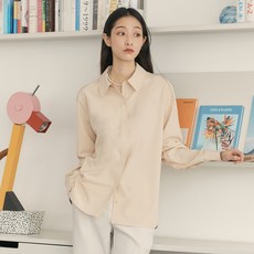 CLOVIS 女款素色不易皺襯衫