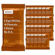 RXBAR 花生醬蛋白棒, 2個, 624克