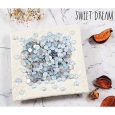 雪蛋白系列水鑽包 玻璃水鑽 美甲貼鑽 指甲鑽 小鑽 閃鑽, 1個, 雪蛋白SS12【100顆】