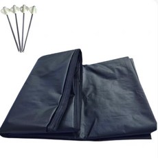 coody 充氣帳專用地墊 PU2000抗水壓 抗撕裂布料, 黑