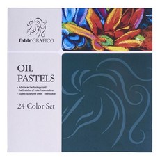 WL 오일파스텔 동아 오일파스텔 24색, 본상품