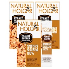 네츄럴올가 무첨가 땅콩버터 오리지널 100% 스틱 무가당, 30개, 20g