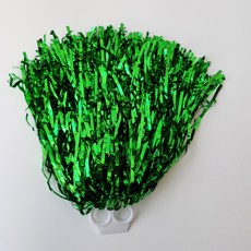 응원수술_고리형_그린_치어리더_치어리딩_축구장_야구장_응원도구_이벤트_반짝이_금박_손가락, 응원수술_고리형_그린_1개