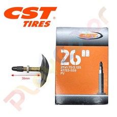 正新 CST 內胎 26*1.75/2.125 法式氣嘴 35mm U25-26, 1個
