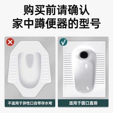 蹲便防臭器 蹲坑適用 磁吸防蟲防臭 堵孔塞 衛生間配件, 全新升級 蹲便堵臭器 廁所無異味,10%通用：手動吸附 1個裝 進蟲無防反, N/A, 手動吸附 1個裝