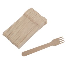 생활을그리다 우드 포크 벌크포장 140mm, 1개, 50개입