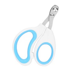 손톱깎이 고양이와 강아지 모두 사용 가능 반려동물 손톱 다치지 않게 깎기, 1개, 블루, 대형