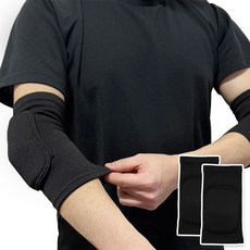 네오가드 쿠션 팔꿈치 보호대 2P, 블랙, 1세트
