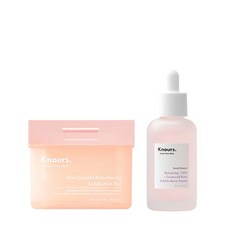 놀스 포어 컨트롤 리서페이싱 패드 (90매) + 밸런싱 버블 버스트 세럼 50ml (2종), 1개