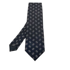 조르지오 아르마니 중고 기하학 패턴 넥타이